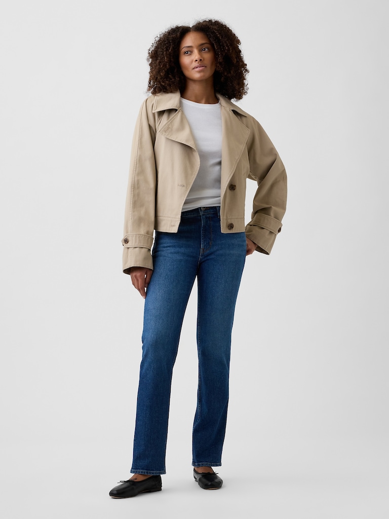 Mid Rise '90s Straight Jeans