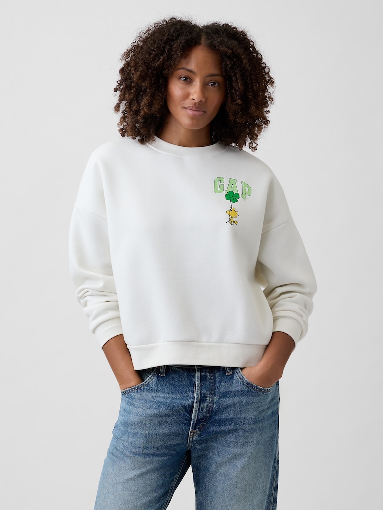 Peanuts Oversized Wedge Sweatshirt