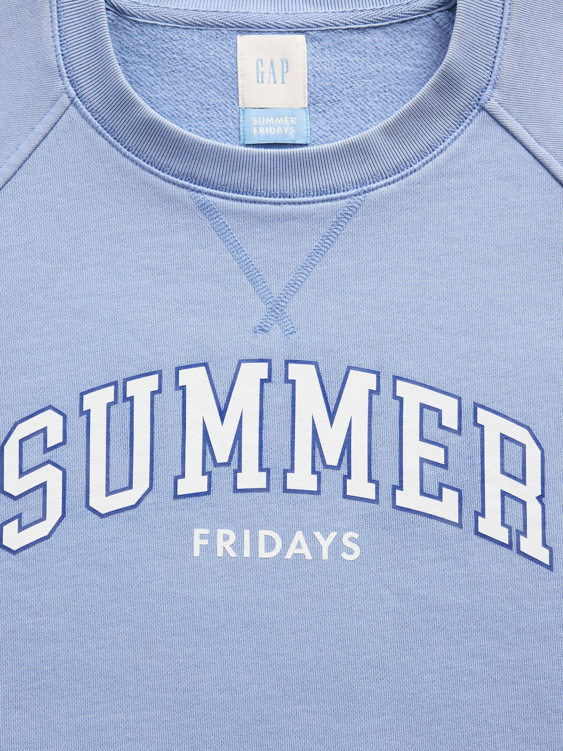 Gap × Summer Fridays Oversized Raglan Logo Sweatshirt