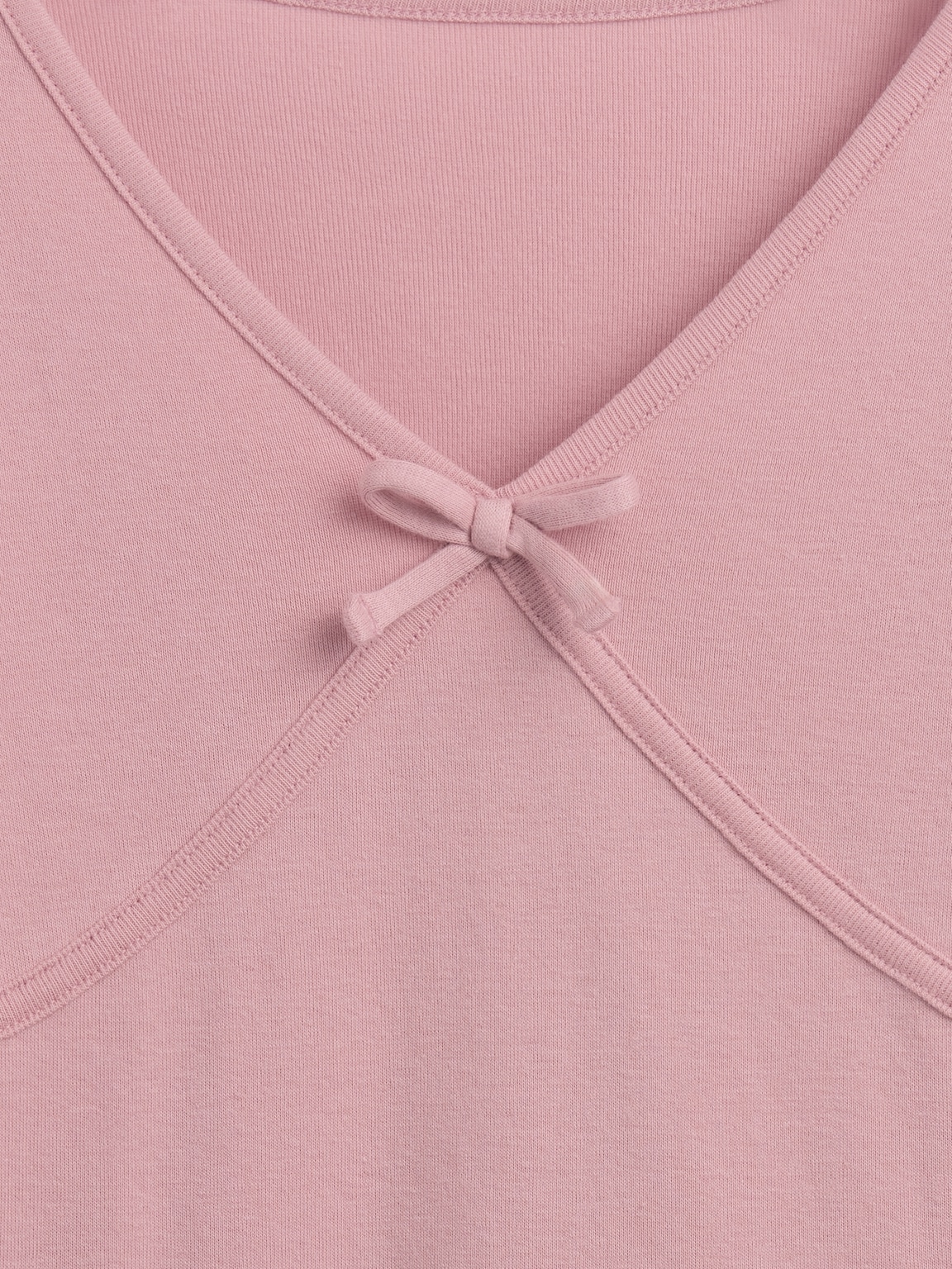 Kids Cross Front Bow T-Shirt