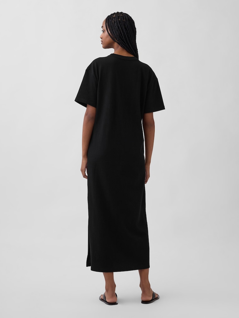Heavyweight Oversized Maxi T-Shirt Dress