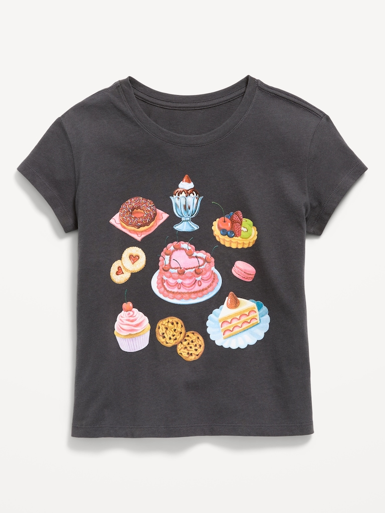 Short-Sleeve Graphic T-Shirt for Girls