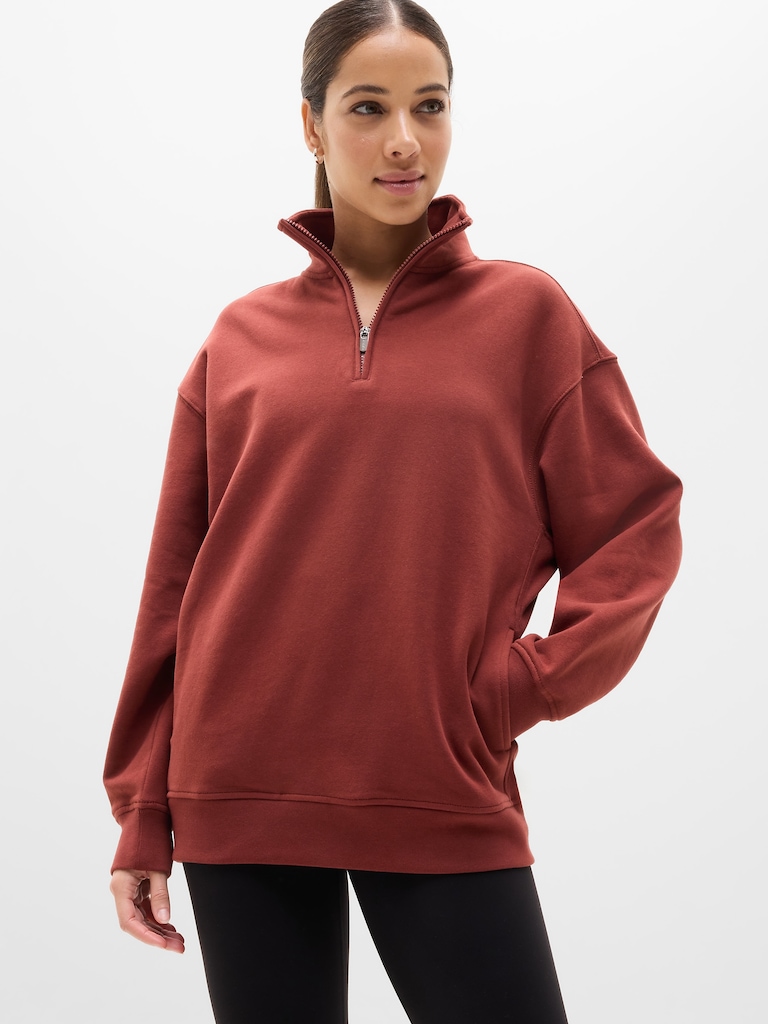 Forever Fleece 1/4 Zip Sweatshirt