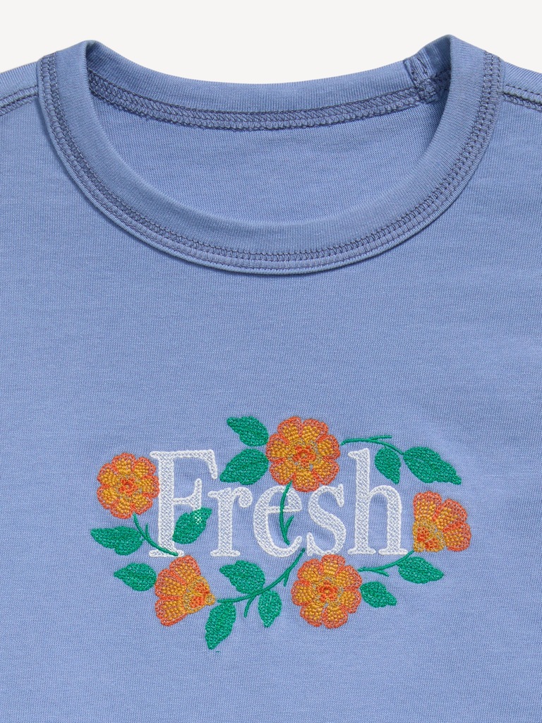 Oversized Short-Sleeve Graphic T-Shirt for Boys