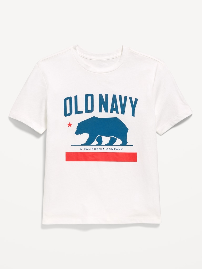 Short-Sleeve Logo-Graphic T-Shirt for Boys