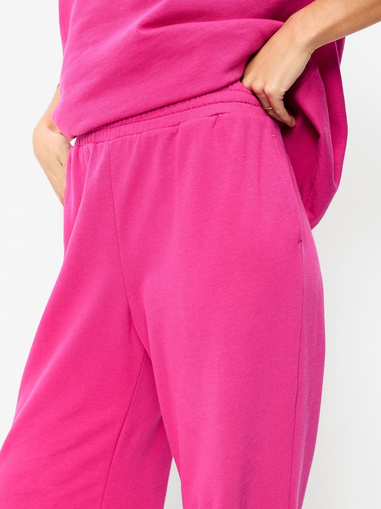 High-Waisted SoComfy Wide-Leg Sweatpants