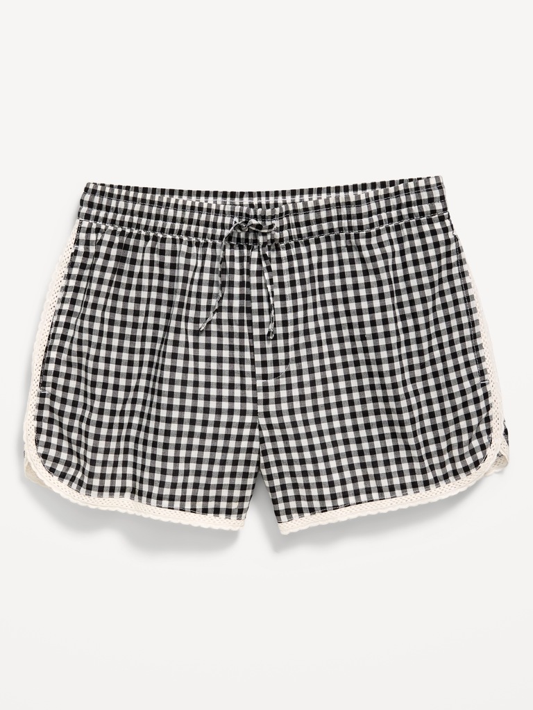 Lace-Trim Shorts for Girls
