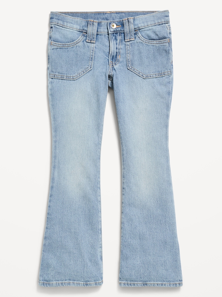 Low-Rise Flare-Leg Jeans for Girls