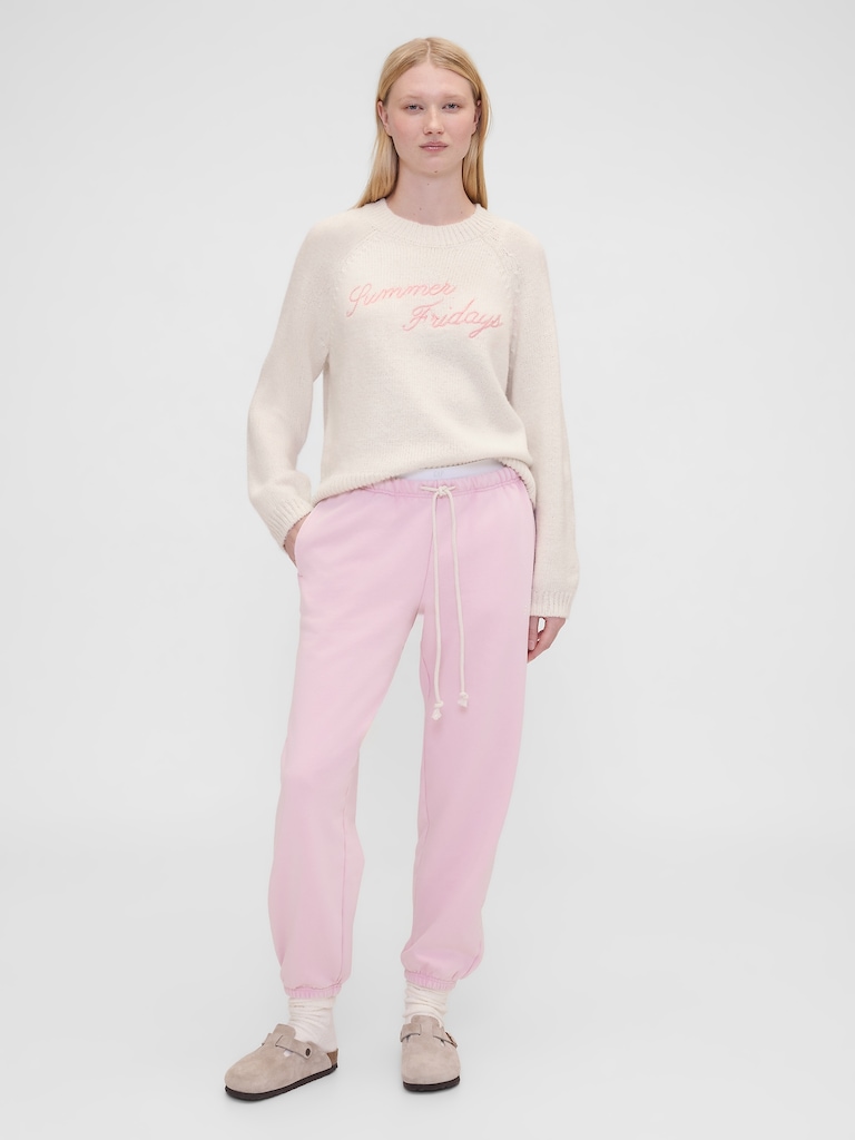 Gap × Summer Fridays Oversized Logo Sweater