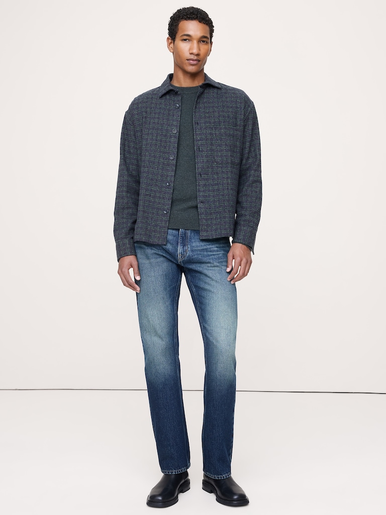 Classic Bootcut Jean in 100% Cotton