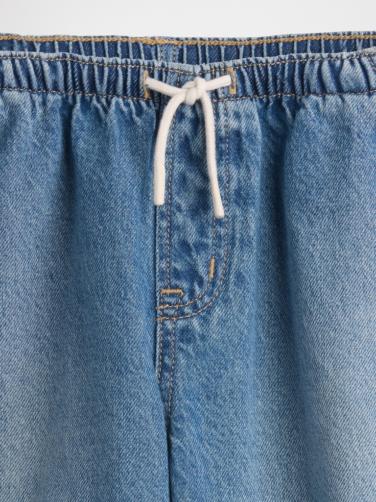 Kids High Rise Easy Barrel Jeans