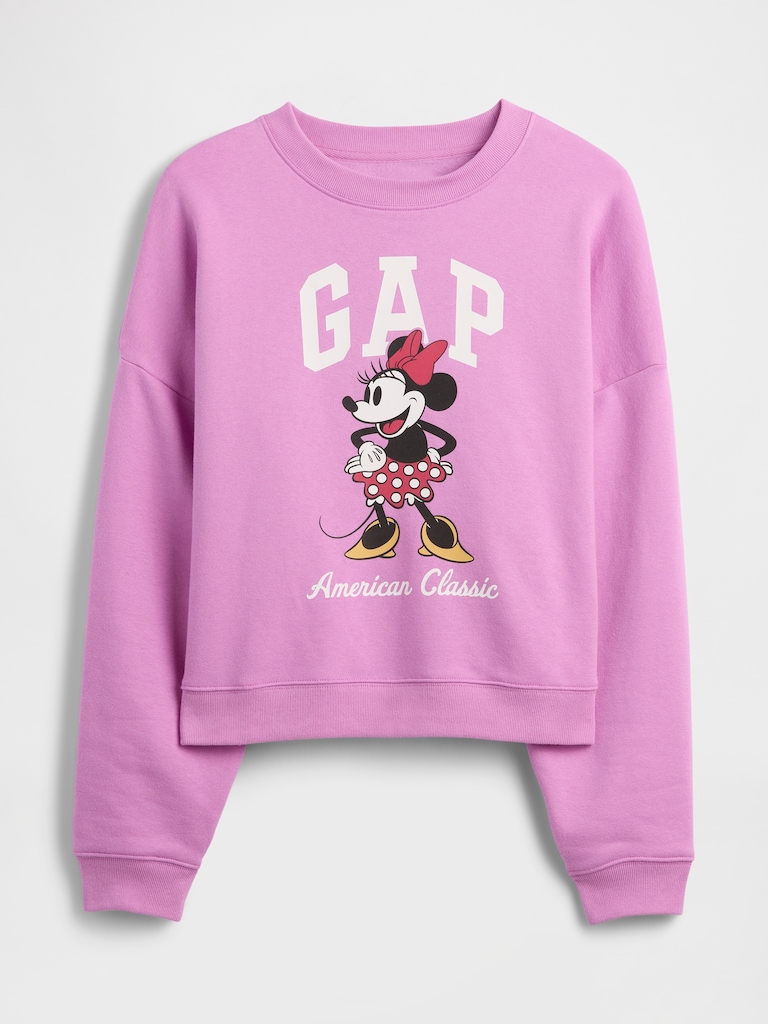 Gap × Disney Minnie Mouse Oversized Logo Sweatshirt