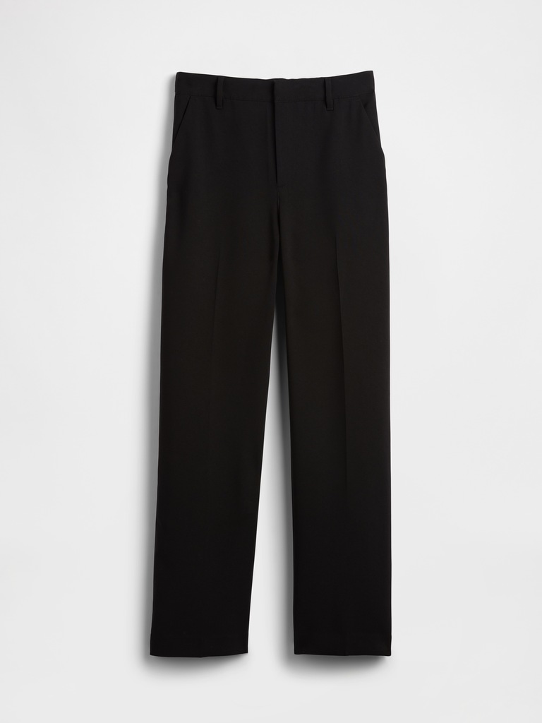 100% Recycled Easy Straight Crop Trousers