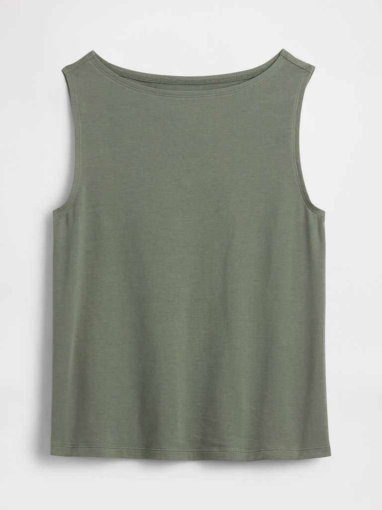 Boatneck Tank Top
