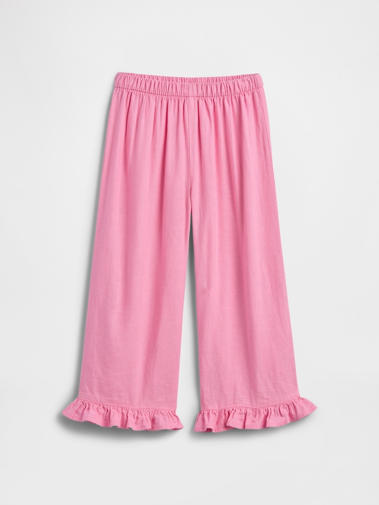 babyGap Linen-Blend Pull-On Pants