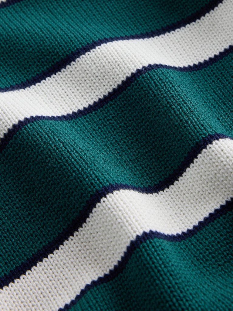 Relaxed Cotton Crewneck Sweater