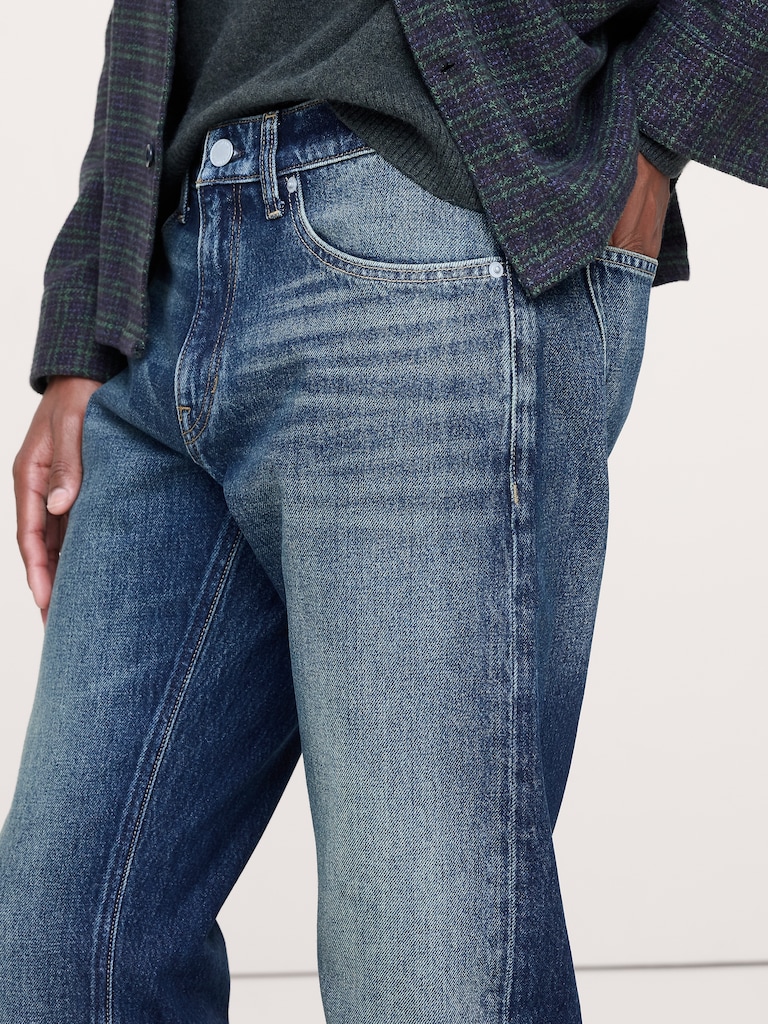 Classic Bootcut Jean in 100% Cotton