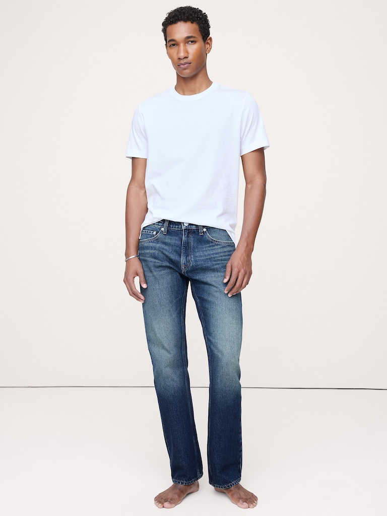 Classic Bootcut Jean in 100% Cotton