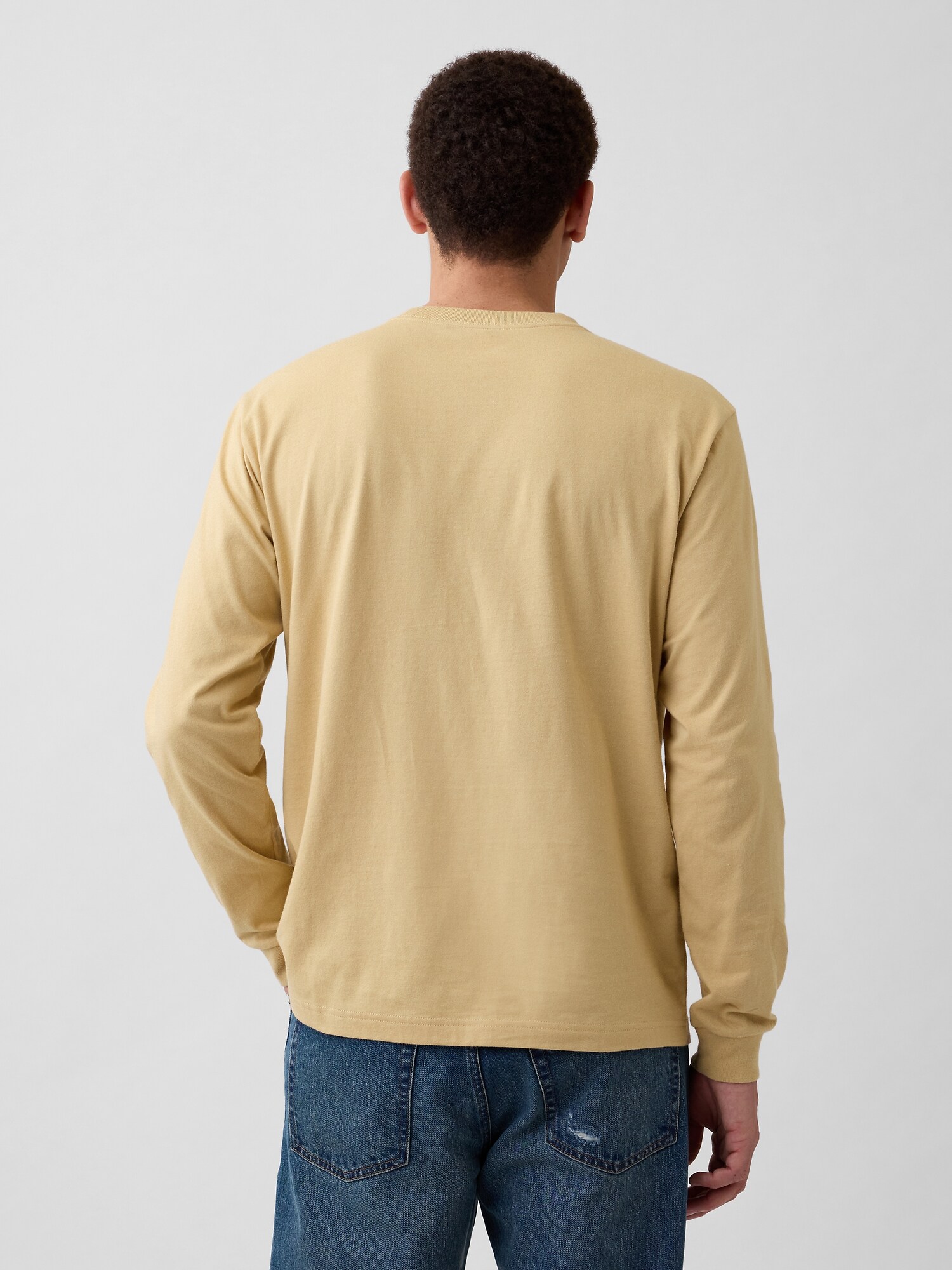 Men's Long Sleeve Logo Shop | Gap Factory