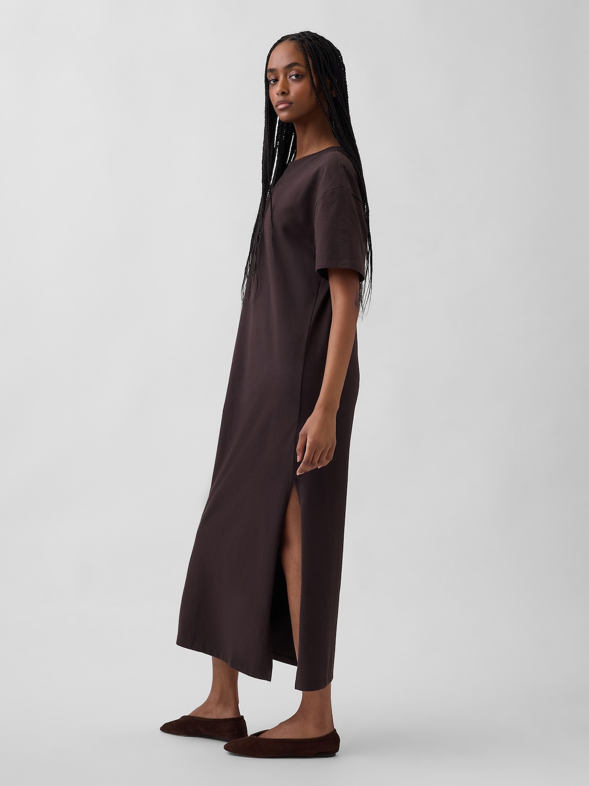 Heavyweight Oversized Maxi T-Shirt Dress