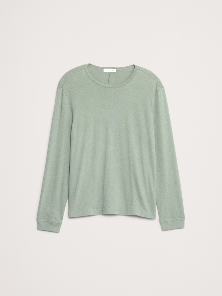 Cotton Jersey Long-Sleeve T-Shirt