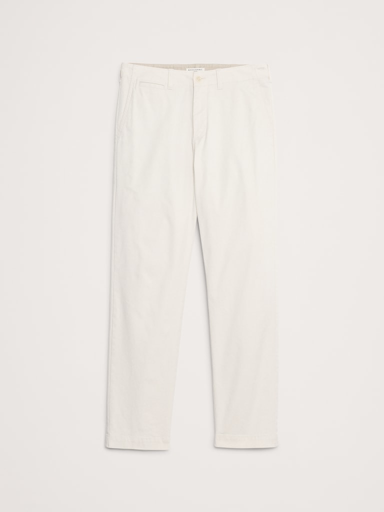 Straight Lived-In Chino