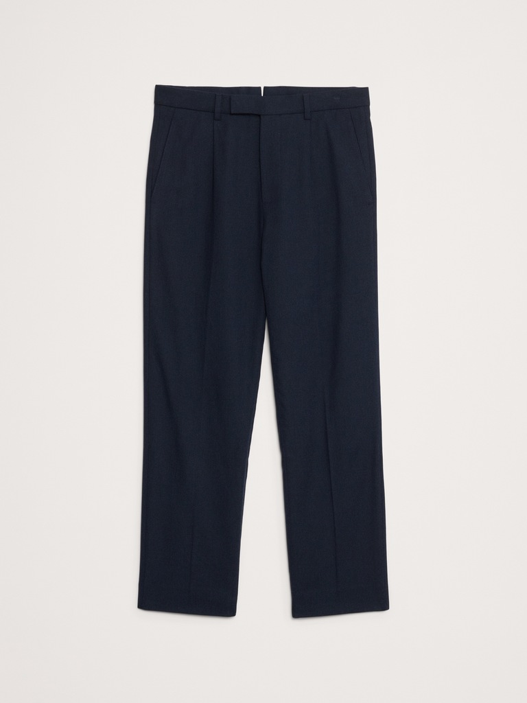 Athletic Textured Dress Pant