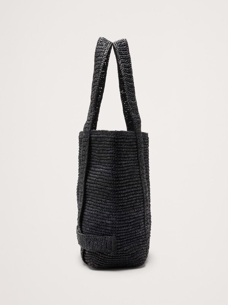 Straw Traveler Tote by Hat Attack