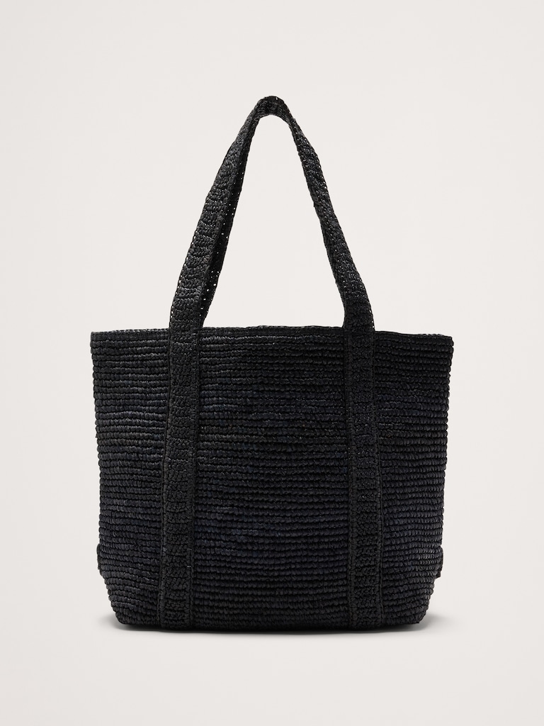 Straw Traveler Tote by Hat Attack