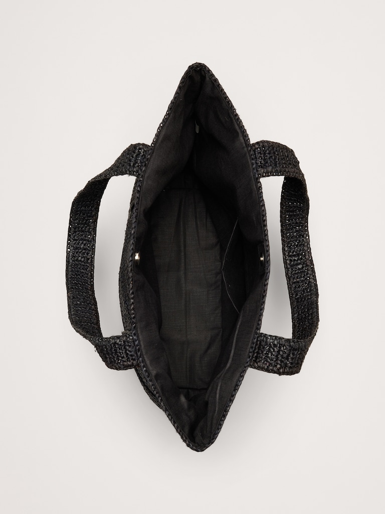 Straw Traveler Tote by Hat Attack