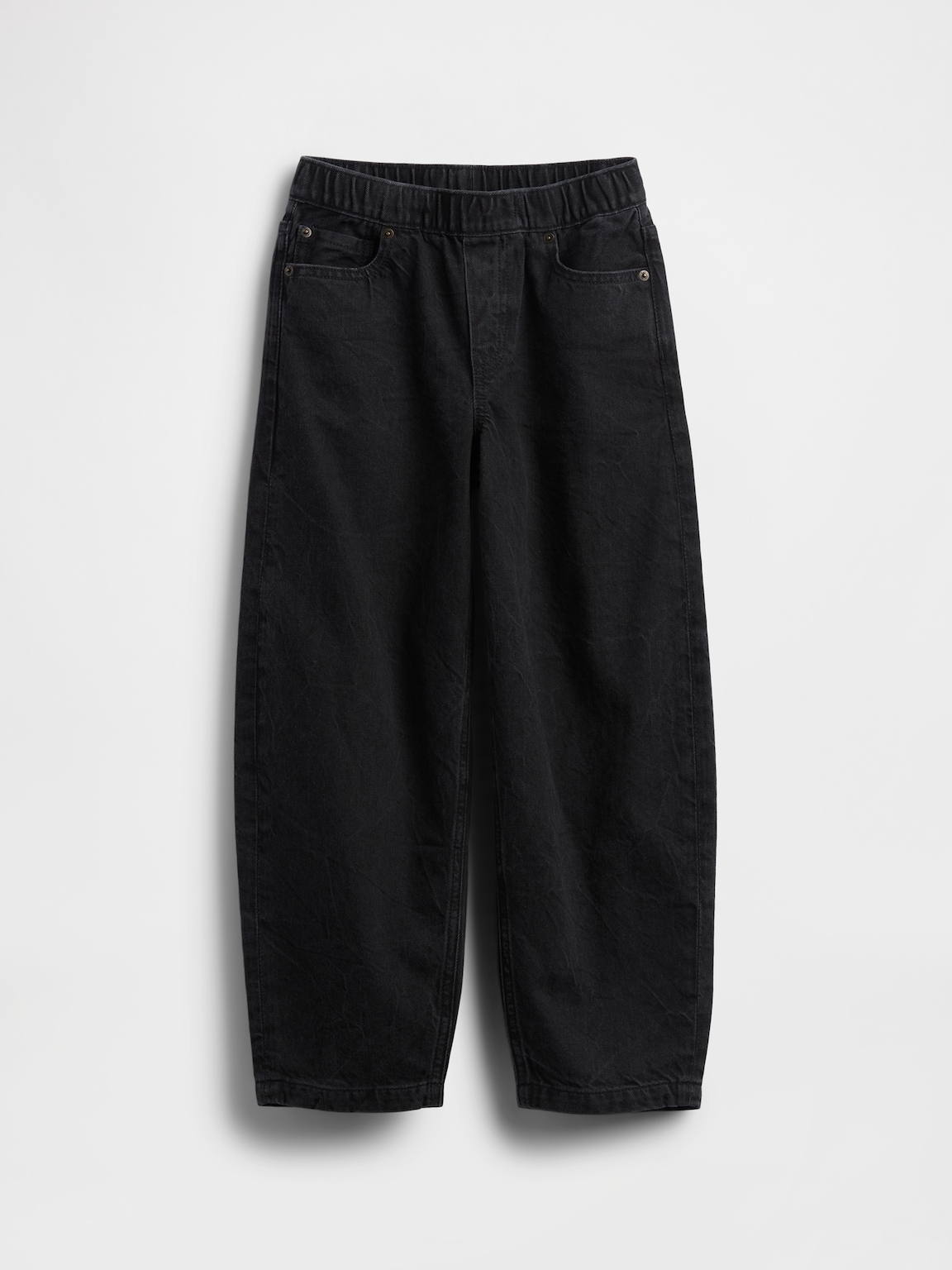 Kids Baggy Taper Jeans