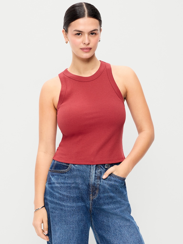 Snug Crop Tank Top