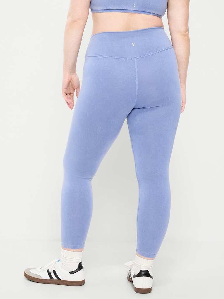 High-Waisted PowerChill 7/8 Cotton Leggings