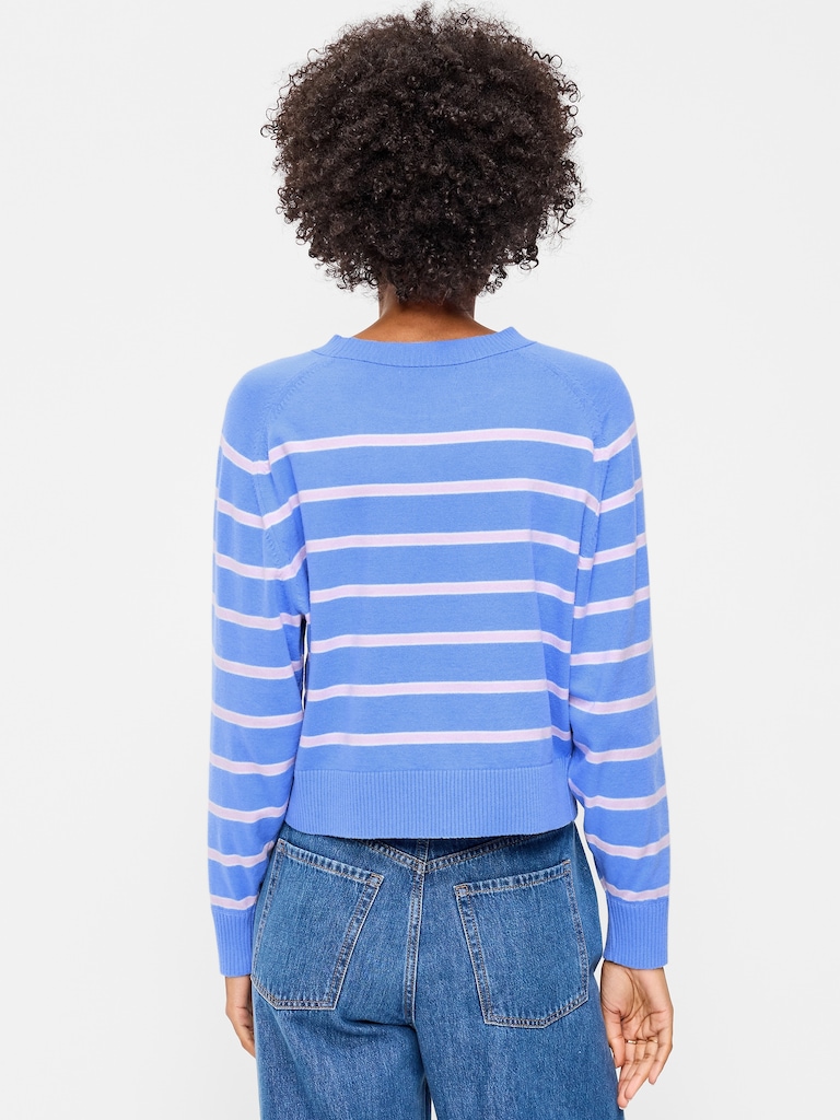 SoSoft Lite Cropped Crew-Neck Sweater