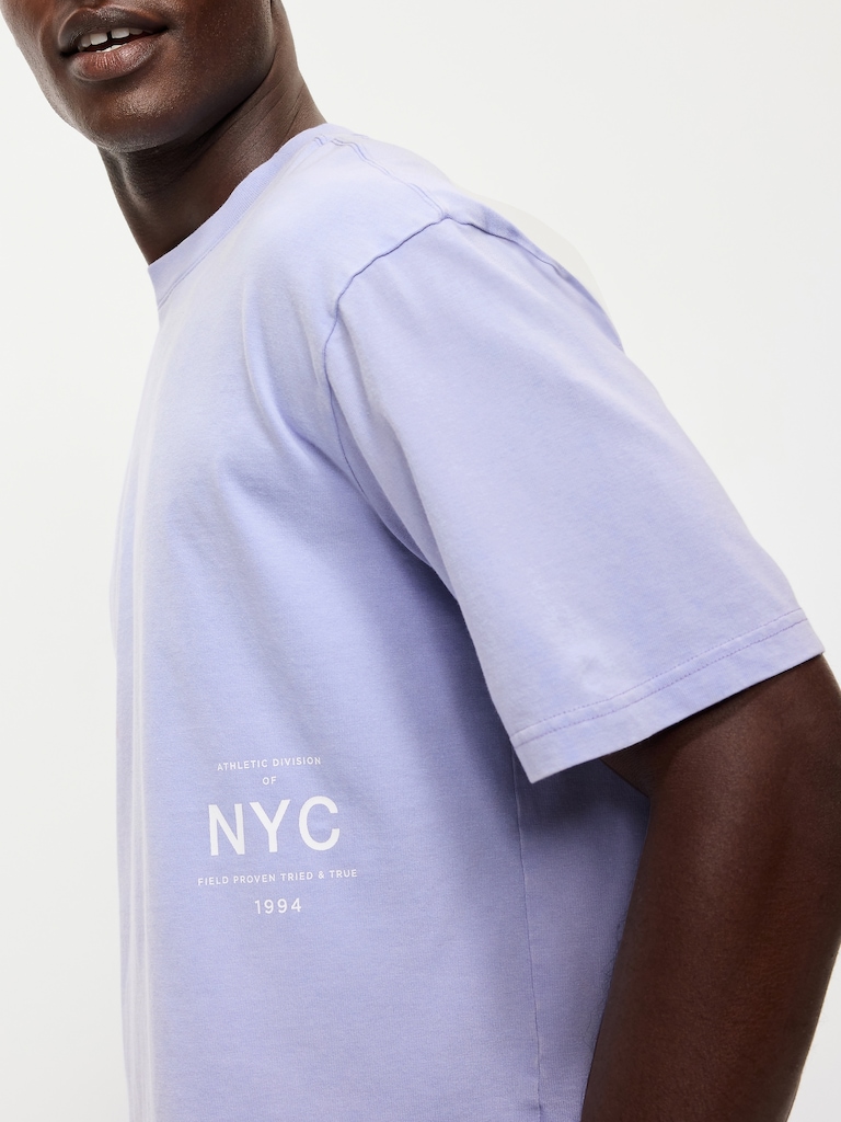 Heavyweight Graphic Cropped T-Shirt