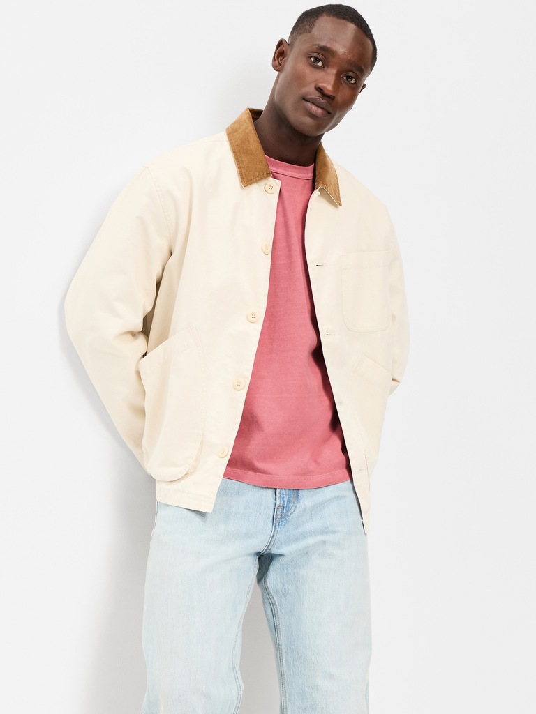 Garment-Dyed Heavyweight Cropped T-Shirt