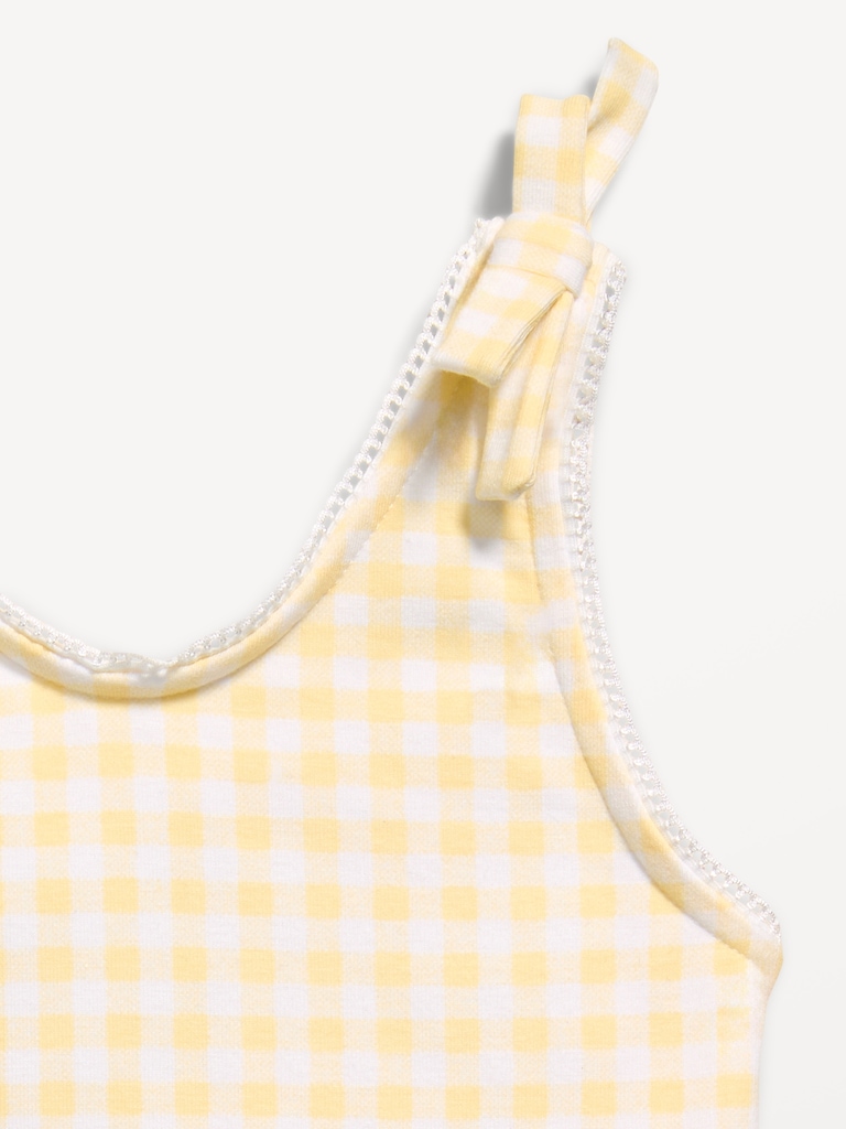 Robe athlétique sans manches à motif pour toute-petite