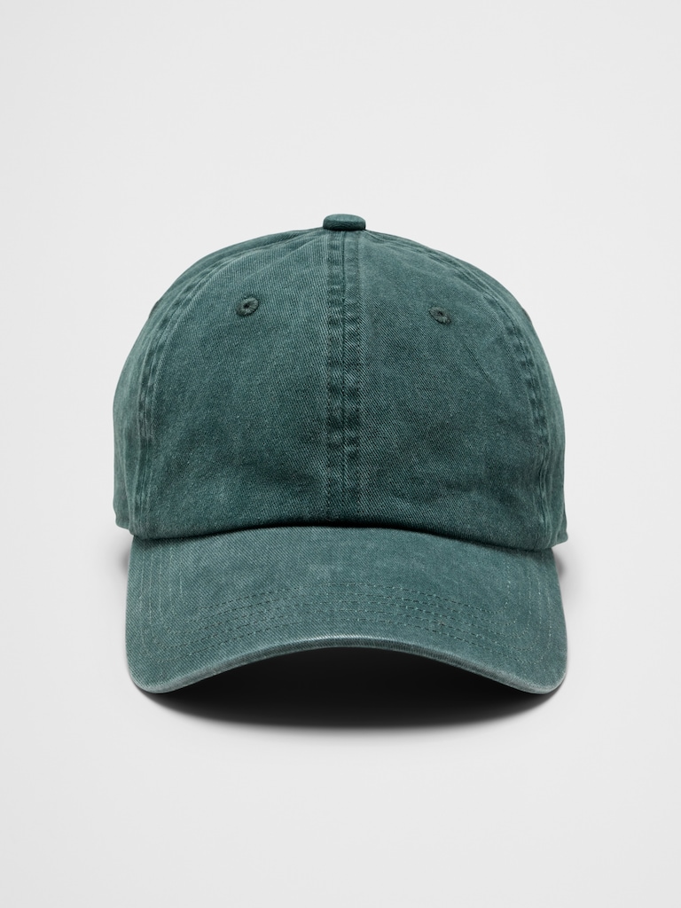 Garment Washed Baseball Cap
