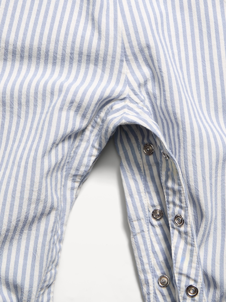 Sleeveless Ruffle-Trim One-Piece for Baby