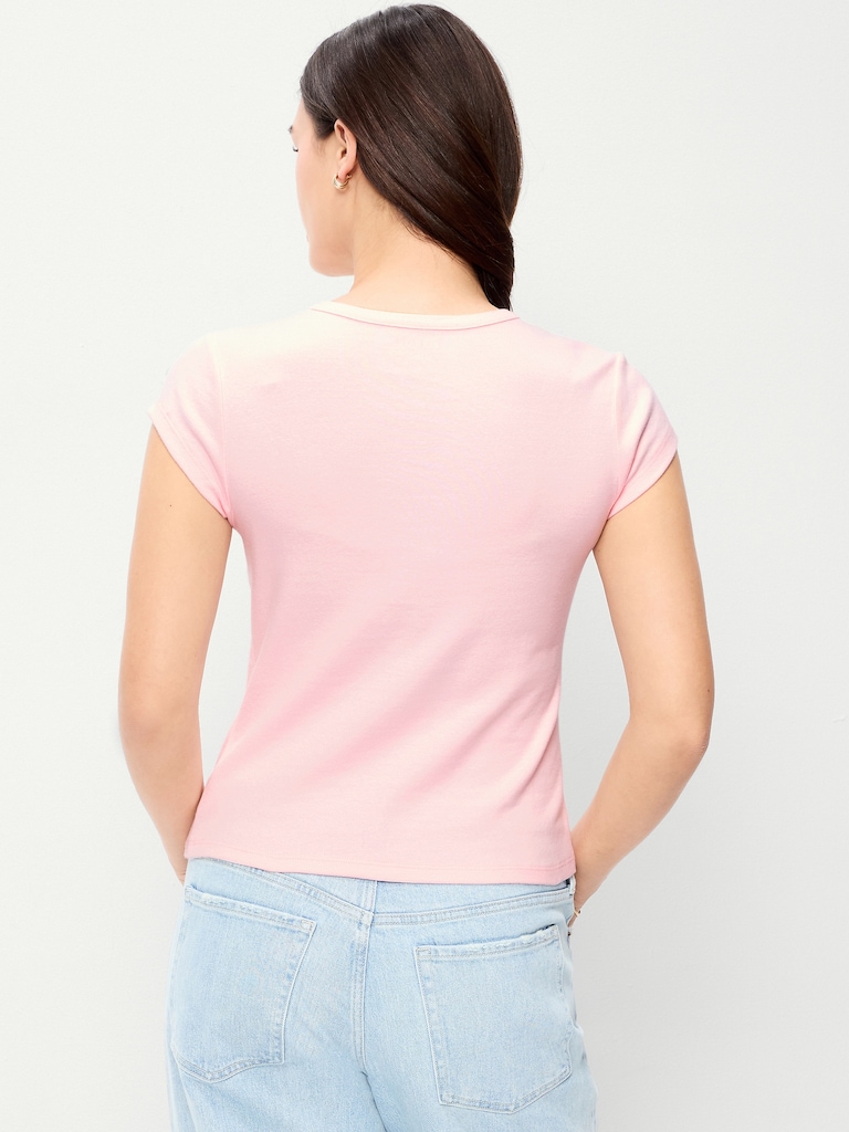 Snug V-Neck T-Shirt