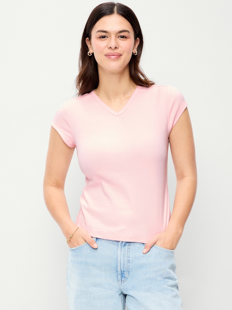 Snug V-Neck T-Shirt