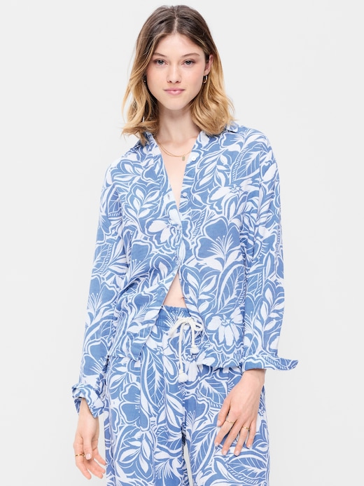 Open Open-Back Button-Down Shirt on clearance at Old Navy — 57% off