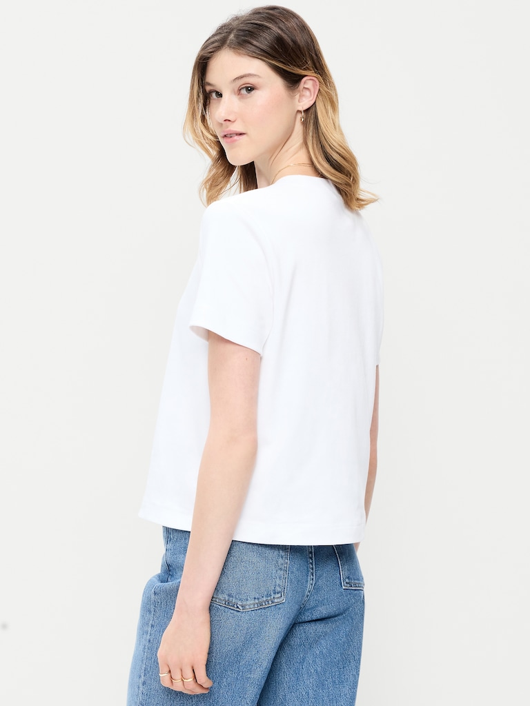 Relaxed Heavyweight Crew-Neck T-Shirt