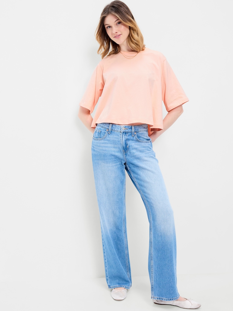 Short-Sleeve Trapeze T-Shirt