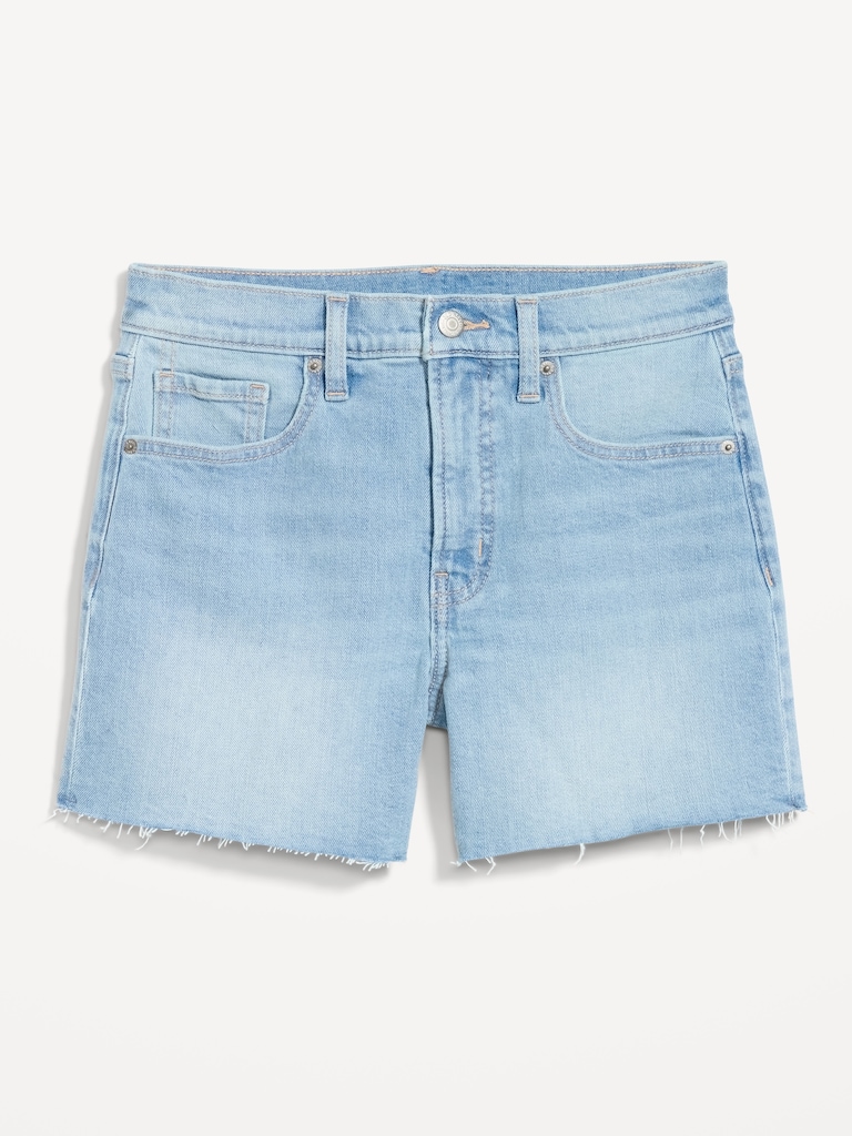 High-Waisted OG Jean Shorts -- 4-inch inseam