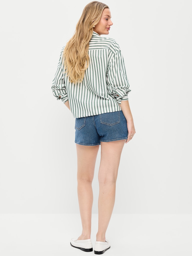 Maternity Full-Panel Wow Short -- 4-inch inseam