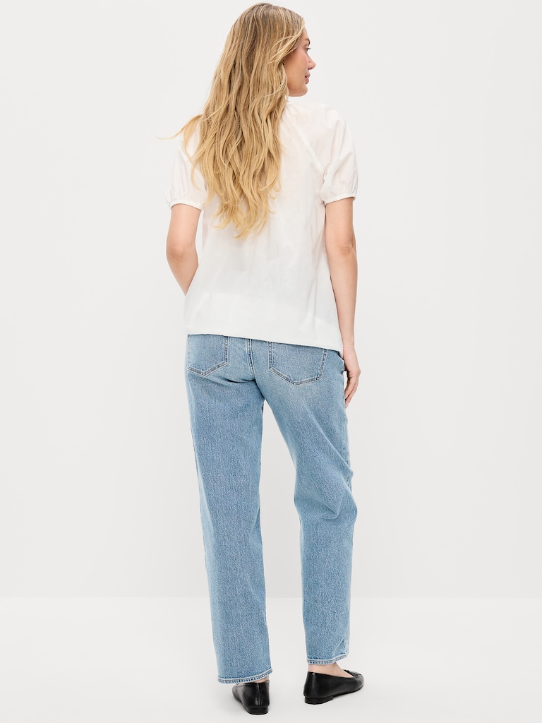 Maternity Full-Panel OG Loose Jeans