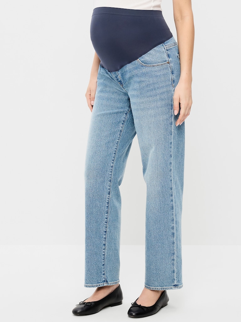 Maternity Full-Panel OG Loose Jeans