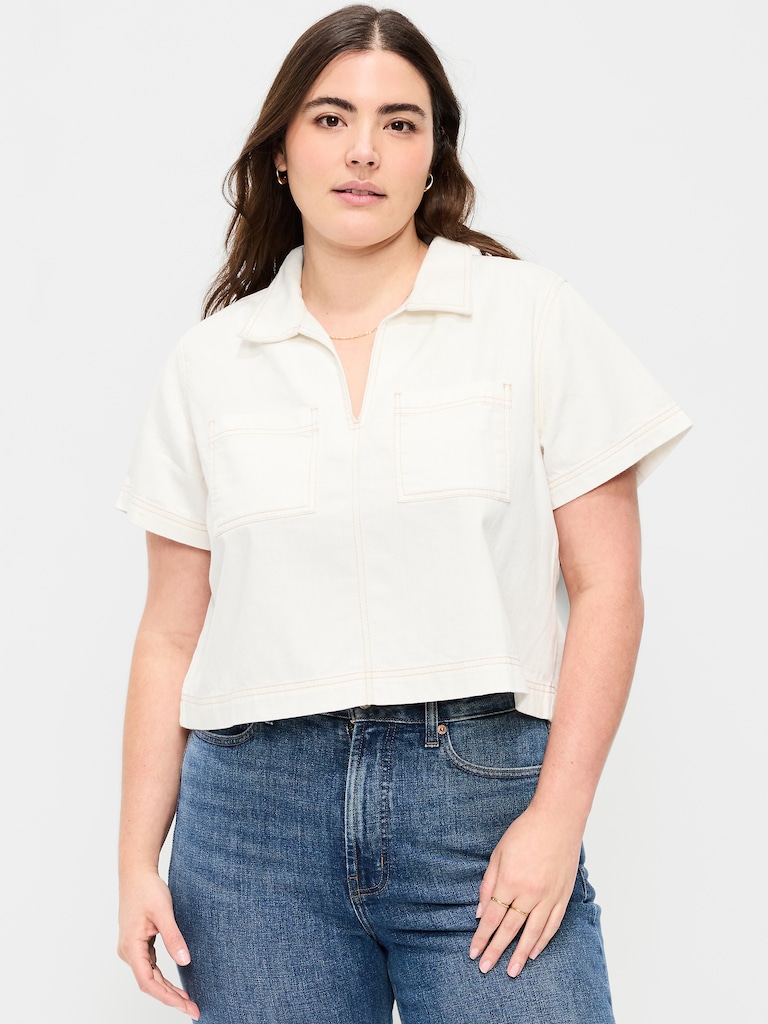 Double-Pocket Popover Top
