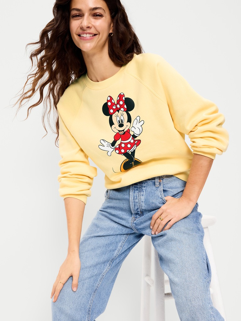 Old Navy x Disney SoComfy Oversized Graphic Sweatshirt for Women